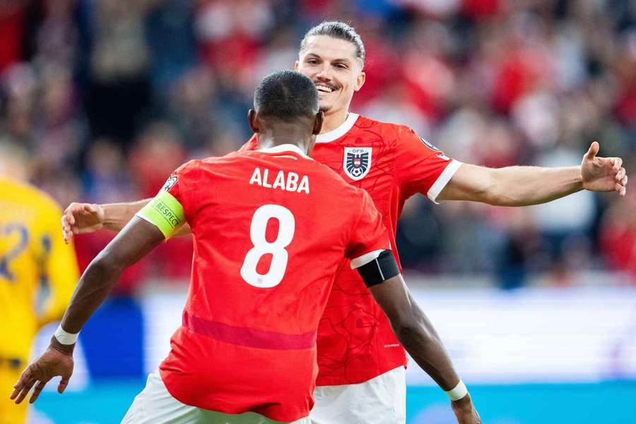 David Alba și Marcel Sabitzer