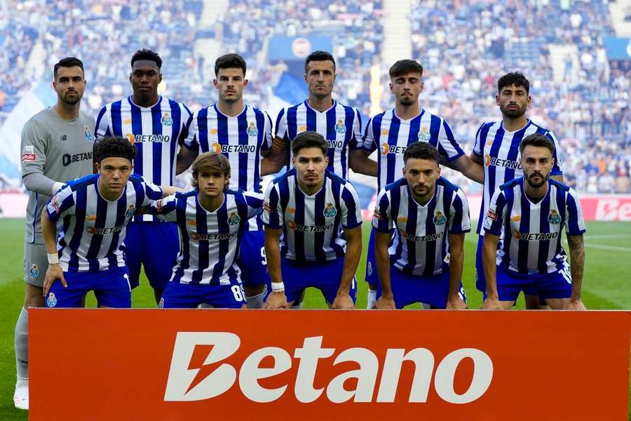 A equipa do FC Porto