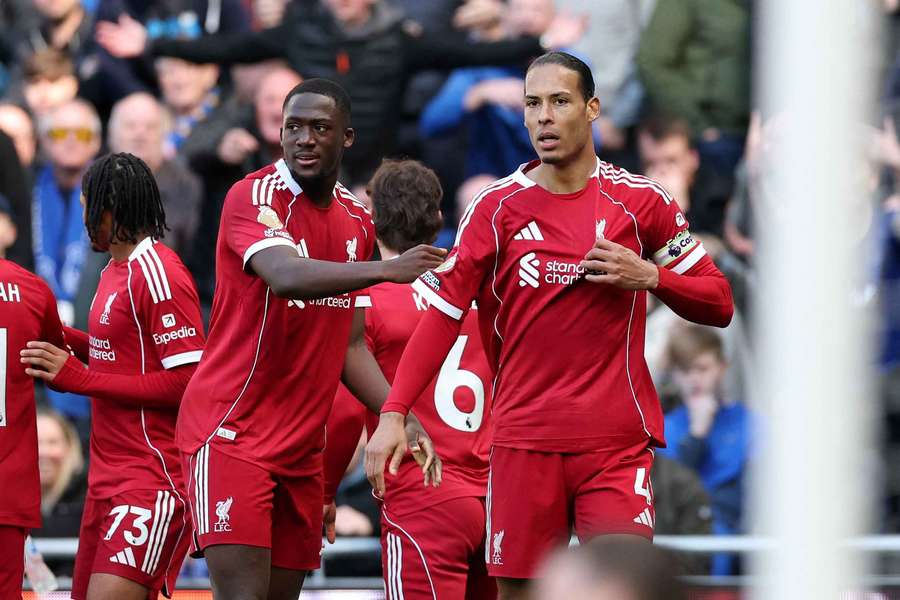Van Dijk happy with "massive" Liverpool winner at Everton Van Dijk happy with "massive" Liverpool winner at Everton