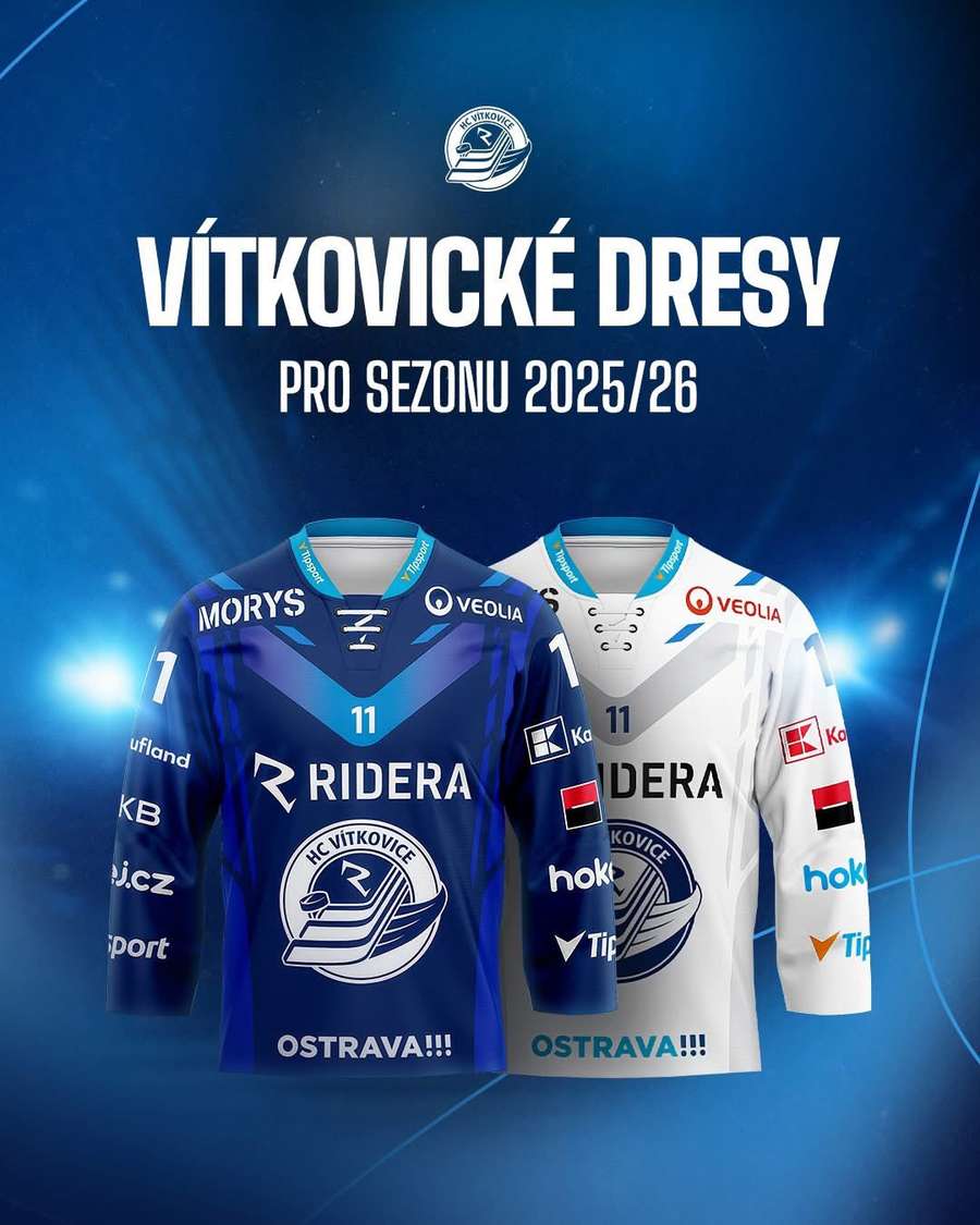 Domácí a venkovní sada Vítkovic. Domácí a venkovní sada Vítkovic.