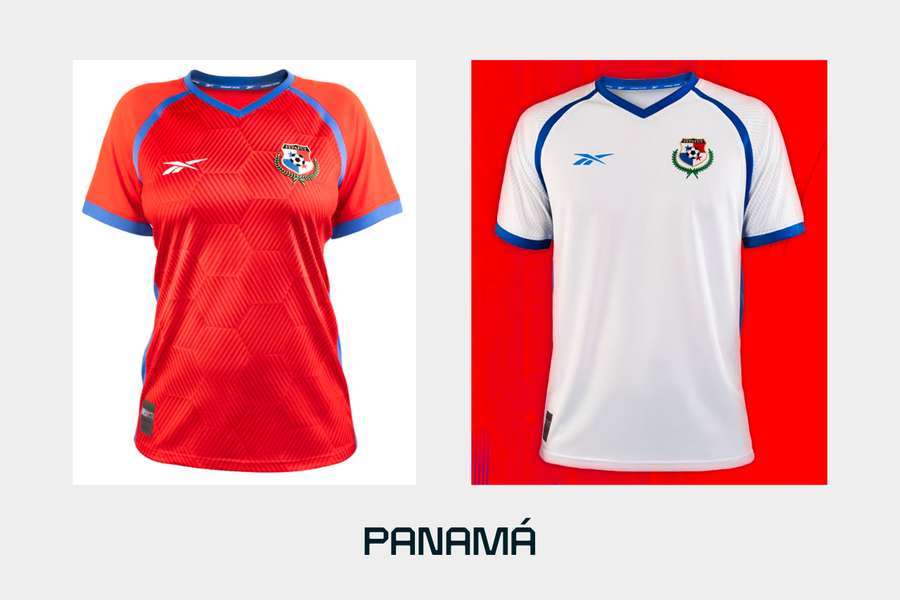 A Reebok usou o mesmo design para ambas as seleções