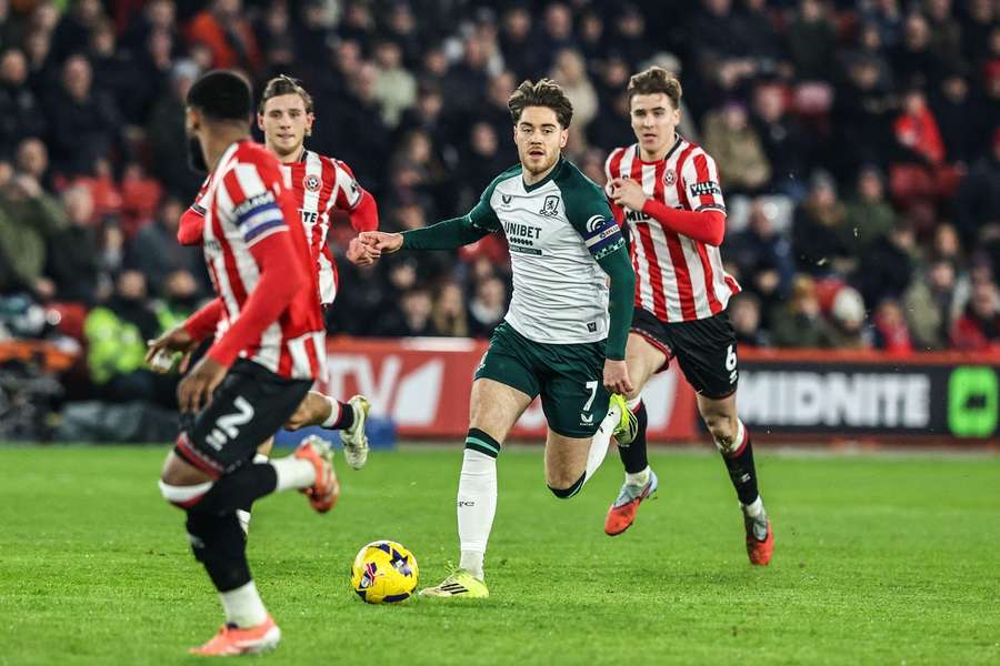 Middlesbrough captain Hayden Hackney