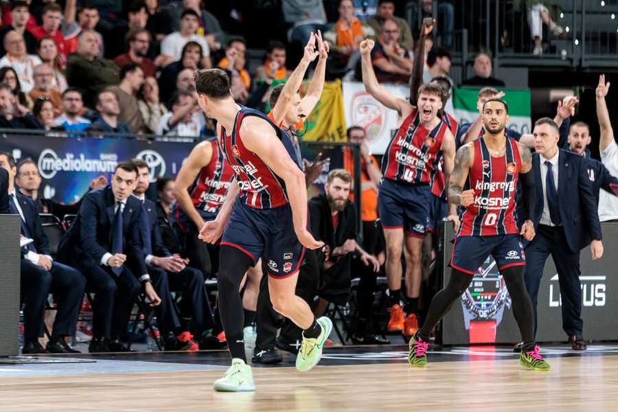 Felicidad de un Baskonia que volverá a jugar unas semifinales de Copa Felicidad de un Baskonia que volverá a jugar unas semifinales de Copa
