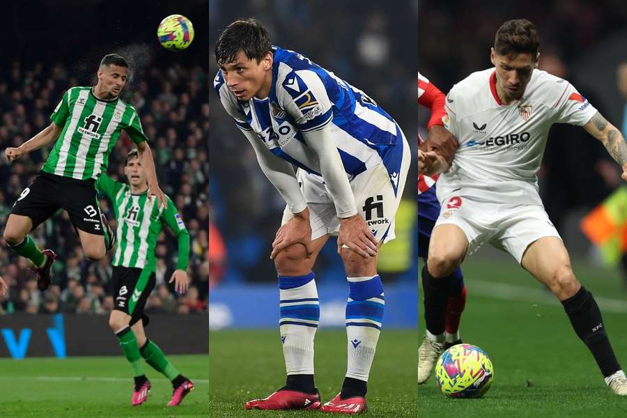 El Betis, la Real y el Sevilla buscan iniciar con buen pie los octavos de la Europa League