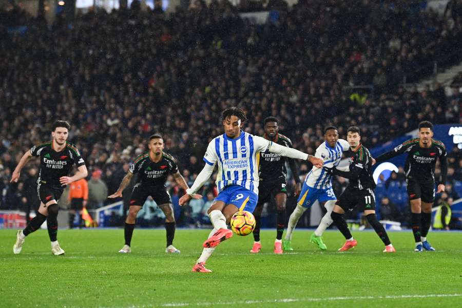 João Pedro fez de pênalti o gol do Brighton João Pedro fez de pênalti o gol do Brighton