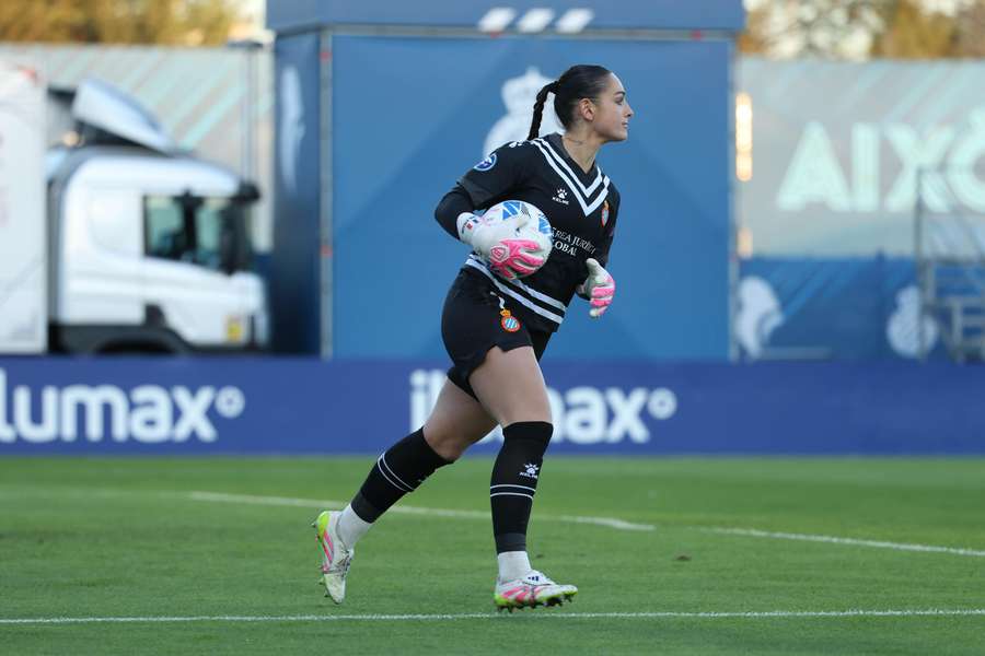 Romy Salvador avec l'Espanyol Barcelone Romy Salvador avec l'Espanyol Barcelone