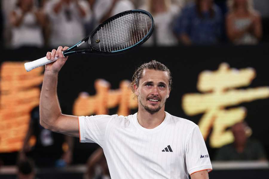 Zverev ließ sich nicht aus dem Konzept bringen