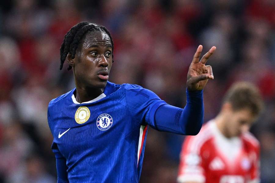 Trevoh Chalobah in action for Chelsea