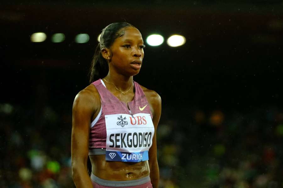 Prudence Sekgodiso z halowym rekordem RPA w biegu na 800 m podczas mityngu w Karlsruhe