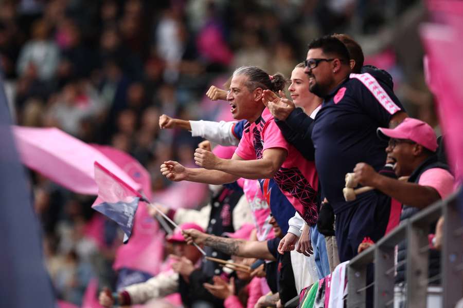 Des supporters du Stade français le 17 mai.