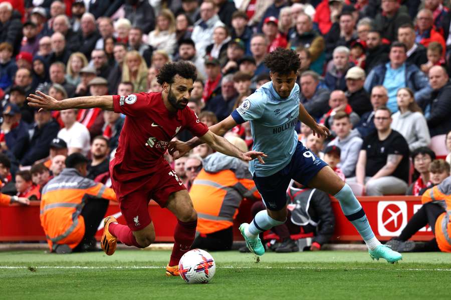 Mohamed Salah's landmark goal sealed Liverpool's 1-0 win against Brentford