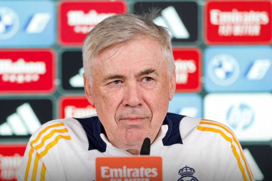 Carlo Ancelotti é contra suspensão de Vini Jr.