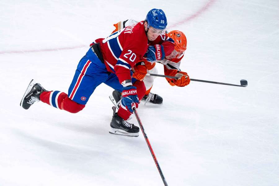 Juraj Slafkovský má výbornú formu. 