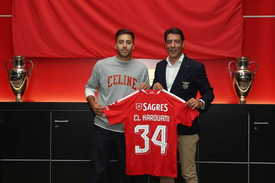 Souffian El Karouani vai ser o número 34 do Benfica Souffian El Karouani vai ser o número 34 do Benfica