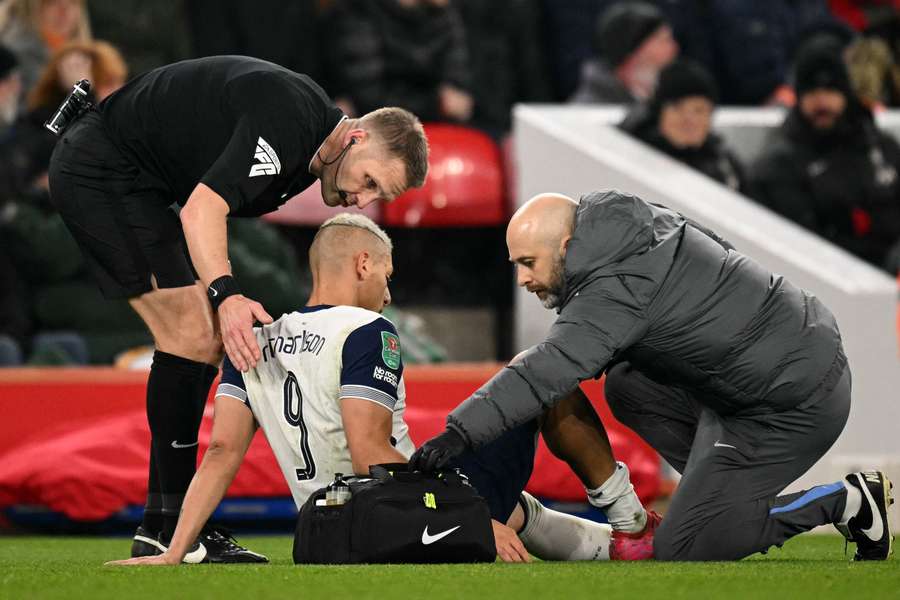 Richarlison sentiu mais uma lesão