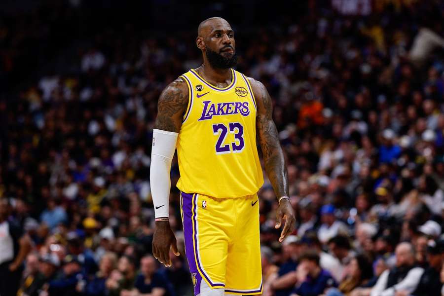 LeBron James, en el último partido