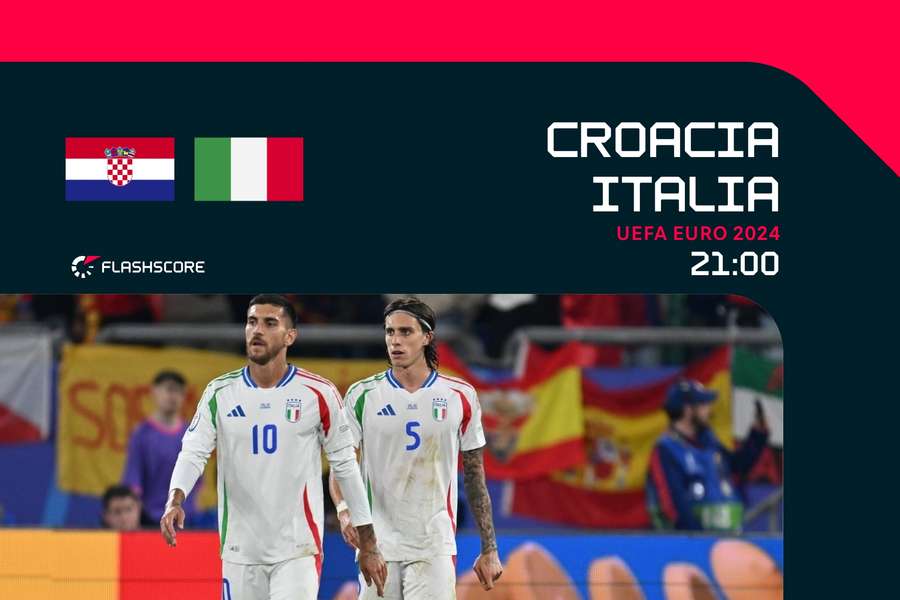 Italia necesita un resultado positivo contra Croacia