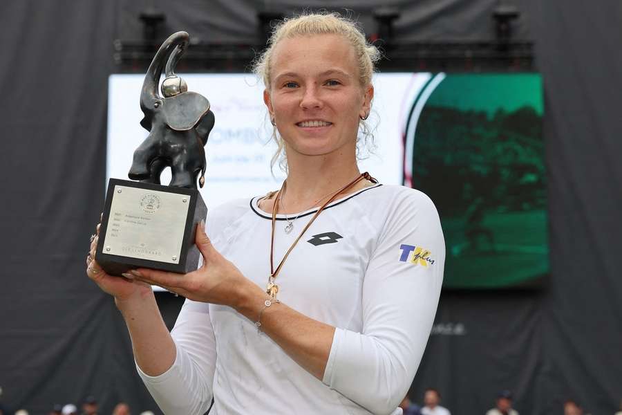 Kateřina Siniaková měla skvělý závěr sezony, ovládla mimo jiné turnaj v Bad Homburgu.