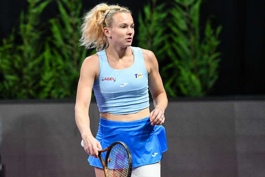 Kateřina Siniaková si ve čtyřhře chuť nespravila.