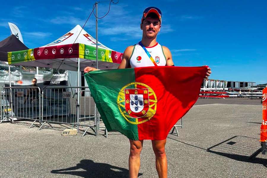 Canoísta português Tiago Maciel