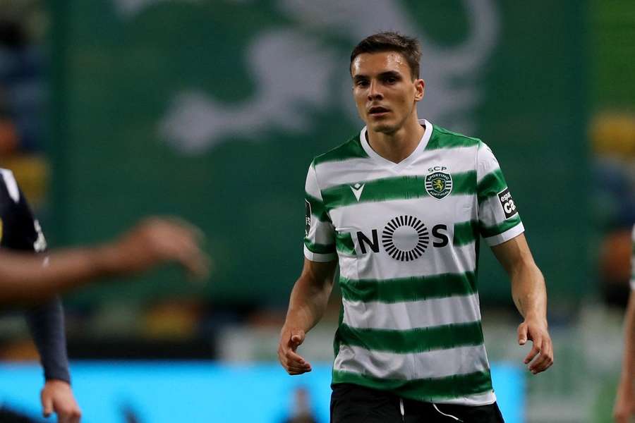 Palhinha vestiu as cores do Sporting