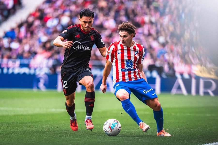 Julián Álvarez, en el foco