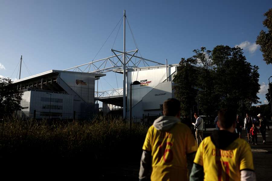Le Stade Bollaert-Delelis en octobre 2023 avant un match de Ligue des champions.
