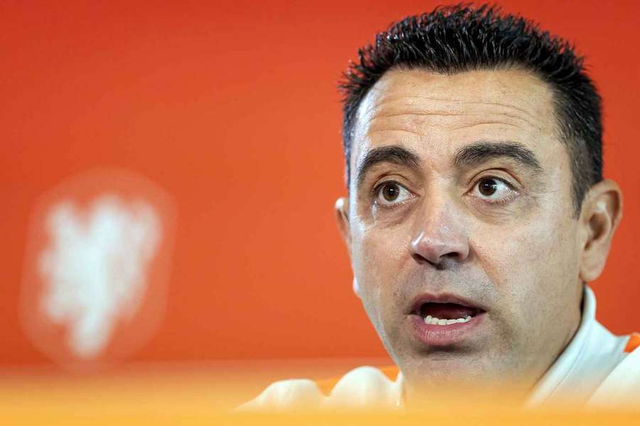Netherlands head coach Xavi Hernandez. Netherlands head coach Xavi Hernandez.