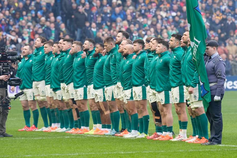 Ireland are set for a change of kit