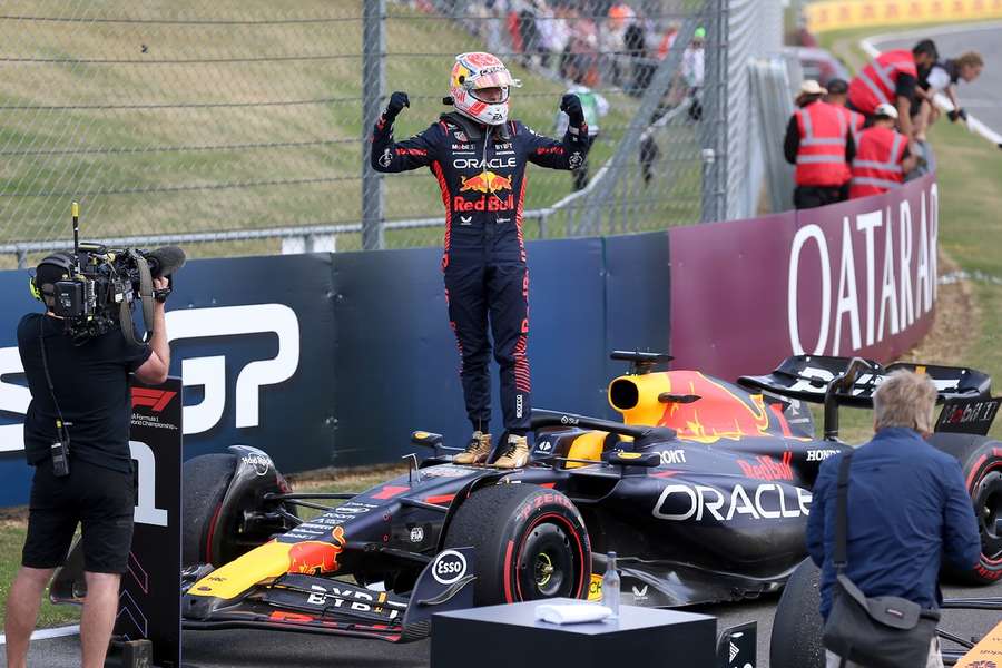 Verstappen's victory at Silverstone was his sixth in a row