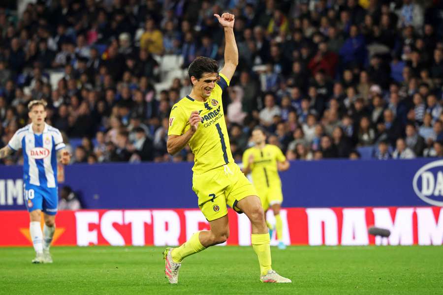 Gerard Moreno, goleador contra el Espanyol