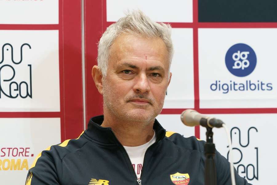 Jose Mourinho in conferenza stampa a Tokyo