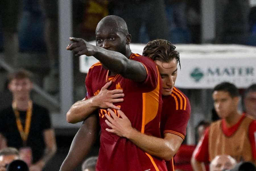 Romelu Lukaku erzielte das Goldtor für die AS Roma.