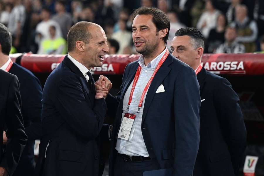 Andrea Gervasoni (nella foto con Massimiliano Allegri)