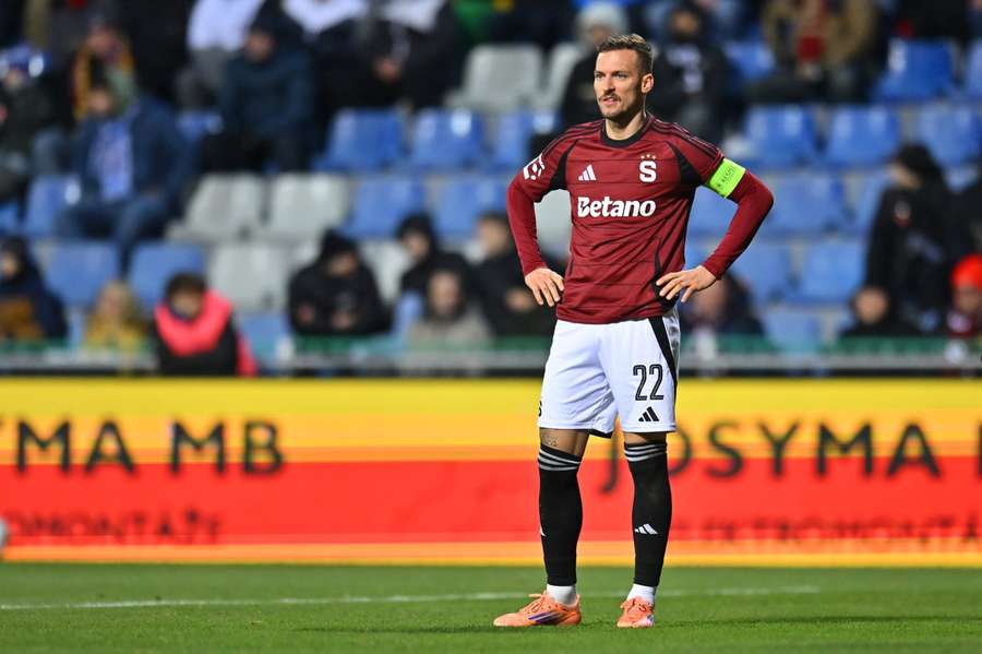 Lukáš Haraslín sa výraznou mierou podieľal na výhre Sparty (1+1).