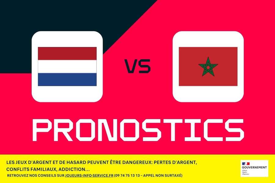 Pays-Bas - Maroc : pronostics CDM 2026, meilleurs paris et cotes (16es de finale)