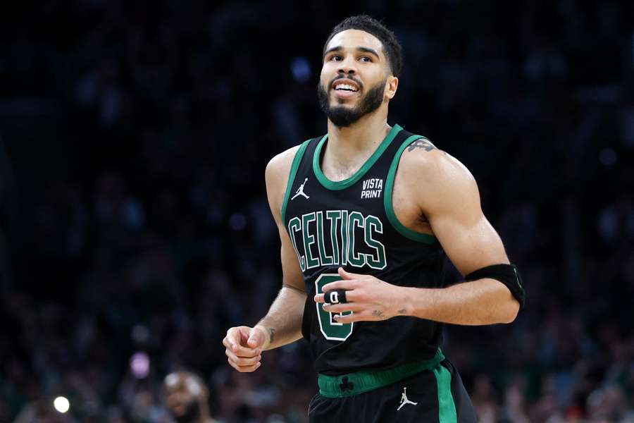 Jayson Tatum's 25 points helped the Boston Celtics return to the NBA Eastern Conference finals for a third straight season with victory over Cleveland