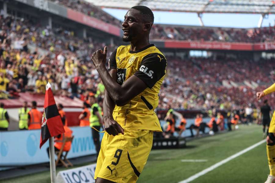 Guirassy equals Dortmund scoring record against Leverkusen
