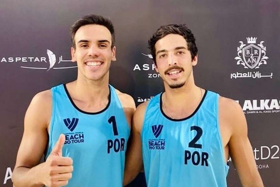 Pedrosa e Campos em representação de Portugal