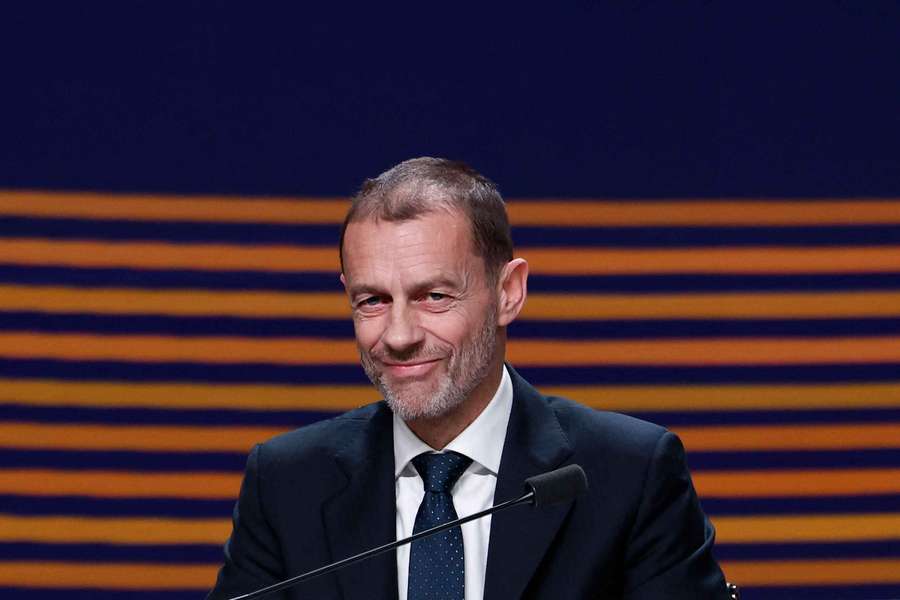 UEFA President Aleksander Ceferin UEFA President Aleksander Ceferin