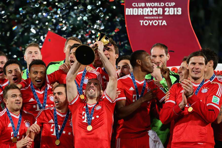 O Bayern foi o campeão do Mundial realizado no Marrocos em 2013