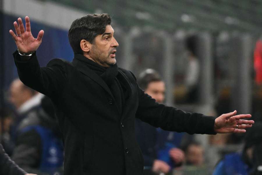 Paulo Fonseca, treinador do AC Milan