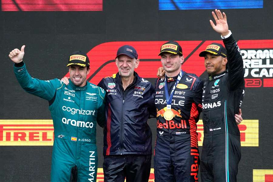 Hamilton, Alonso e Verstappen no Canadá 
