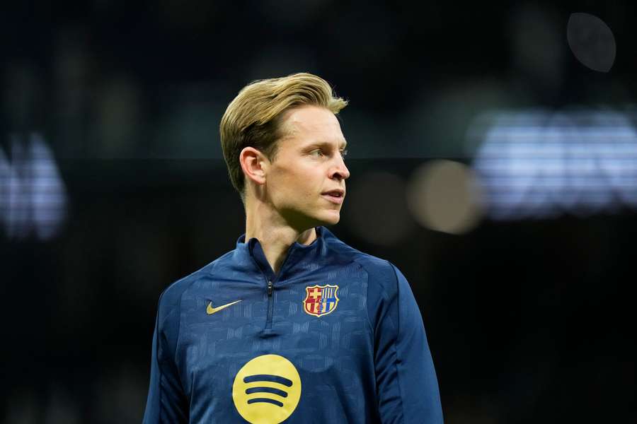 Frenkie de Jong is weer basisspeler bij Barcelona