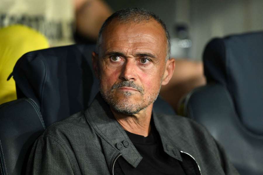 Luis Enrique ce mercredi.