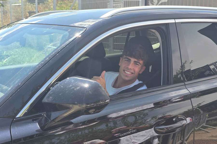 Afonso Moreira quitte l'entraînement de Lyon.