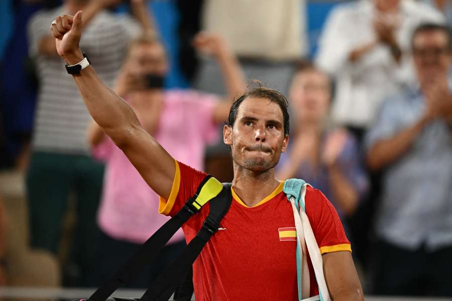 Nadal se despide de París 2024