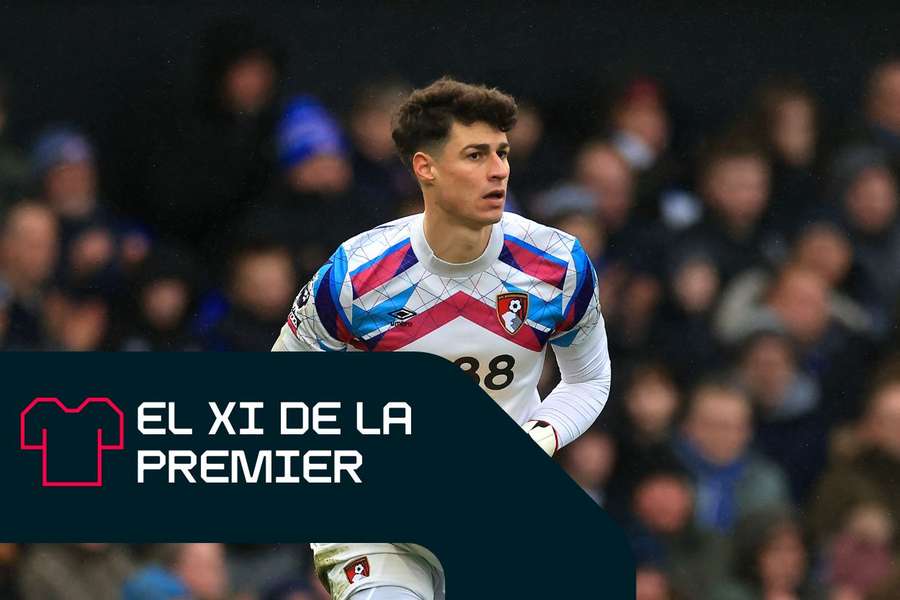 Kepa, el mejor portero del fin de semana.