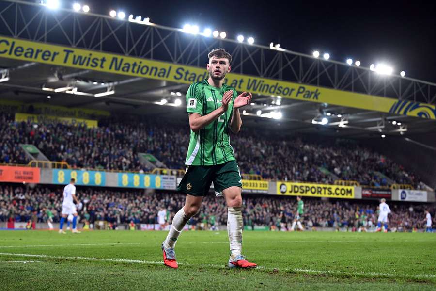 Conor Bradley, jogadores da Irlanda do Norte Conor Bradley, jogadores da Irlanda do Norte