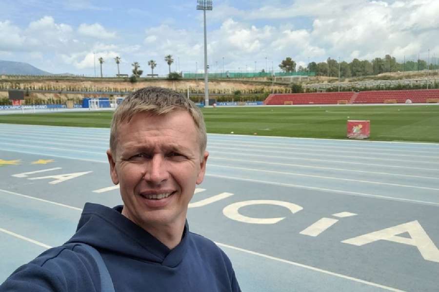 El atleta ucraniano Andriy Protsenko, acogido en La Nucía 